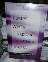 Hukum acara peradilan tata usaha negara