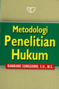 Metodologi penelitian hukum