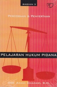 Pelajaran hukum pidana bagian 3