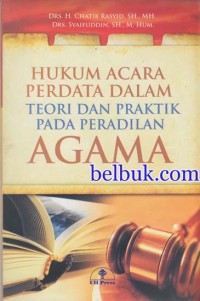 Hukum acara perdata dalam teori dan praktik pada peradilan agama