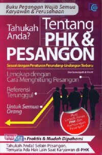 Tahukah Anda? tentang PHK dan pesangon