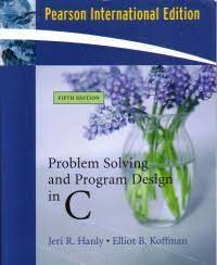 Image of Problem solving and program design in C