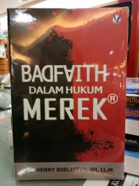 Bad faith dalam hukum merek