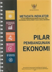 Metadata indikator Tujuan Pembangunan Berkelanjutan (TPB): pilar pembangunan ekonomi