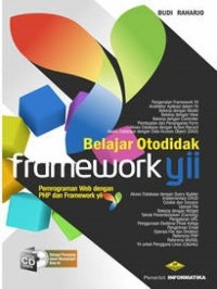 Belajar otodidak framework yii