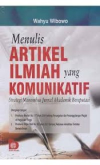 Menulis artikel ilmiah yang komunikatif