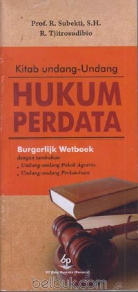 Kitab undang-undang hukum perdata