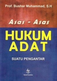 Asas-asas hukum adat