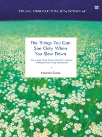 The thinks you can see only when you slow down : cara untuk tetap tenang dan berkesadaran di tengah dunia yang serba cepat