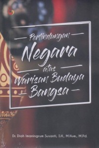 Perlindungan negara atas warisan budaya bangsa