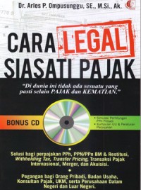 Cara legal siasati pajak