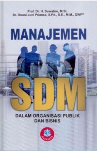 Manajemen SDM dalam organisasi publik dan bisnis