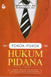 Pokok-pokok hukum pidana