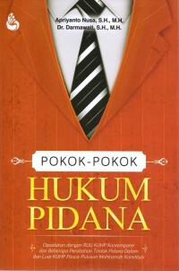 Pokok-pokok hukum pidana