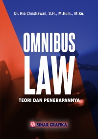 Omnibus law : teori dan penerapannya