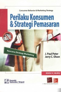 Perilaku konsumen dan strategi pemasaran edisi 9 buku 1