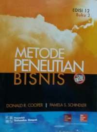 Metode penelitian bisnis edisi 12 buku 2