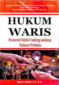 Hukum waris menurut kitab undang-undang hukum perdata