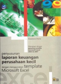 Penyusunan laporan keuangan perusahaan kecil dengan menggunakan template microsoft excel