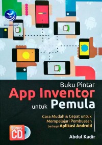 Buku pintar app inventor untuk pemula + CD