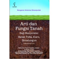 Image of Arti dan fungsi tanah bagi masyarakat Batak Toba, Karo, Simalungun