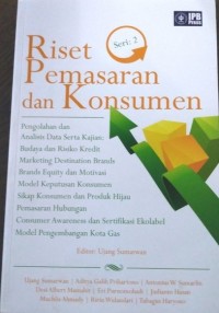 Riset pemasaran dan konsumen