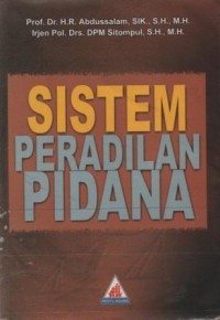 Sistem peradilan pidana