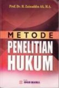 Metode penelitian hukum