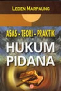 Asas, teori, praktik hukum pidana