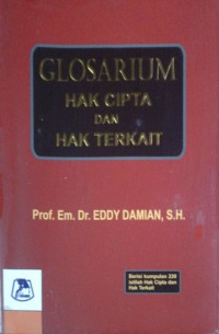 Glosarium hak cipta dan hak terkait