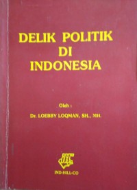 Delik politik di Indonesia