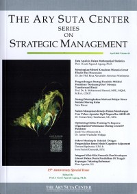 Image of The Ary Suta Center Series on Strategic Management, April 2023, Vol. 61