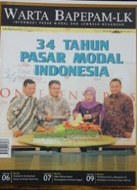 WARTA BAPEPAM-LK : Informasi pasar modal dan lembaga keuangan Ed. Agustus 2011