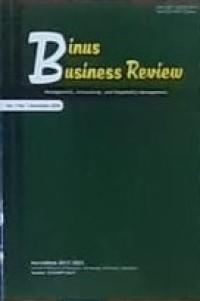 Binus Business Review Vol. 8 No. 2 Agustus 2017