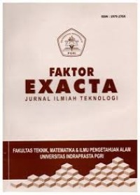 PENGGUNAAN METODE ANALYTIC HIERARCHY PROCESS (AHP) UNTUK SELEKSI GURU TETAP YAYASAN ADHI LUHUR PADA SMK MAHADHIKA 2 JAKARTA  (Faktor EXACTA: Jurnal Ilmiah Teknologi Vol. 7 No. 1 Maret 2014)