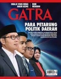 Image of Gatra 10-16 Agustus 2023: Para petarung politik daerah