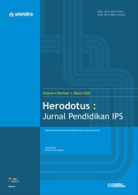Image of HERODOTUS : Jurnal Pendidikan IPS Vol. 5 No. 1 APRIL 2022