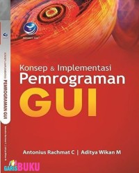 Konsep & implementasi pemrograman GUI