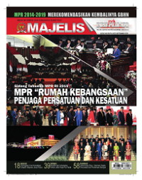 Image of Majelis : media informasi dan komunikasi konstitusi edisi No. 09 tahun XIII September 2019