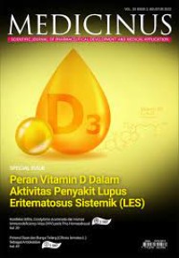 Image of Medicinus Vol.35 Agustus 2022 : Peran vitamin D dalam aktivitas penyakit lupus...