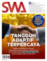Image of SWA 12 Jan - 1 Feb 2023 : Tangguh adaptif terpercaya