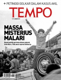 Tempo, 13-19 Januari 2014