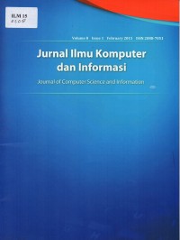 Image of Jurnal ilmu komputer dan informasi (Journal of computer science and information)