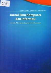 Image of Jurnal ilmu komputer dan informasi (Journal of computer science and information)