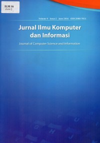 Image of Jurnal ilmu komputer dan informasi (Journal of computer science and information)