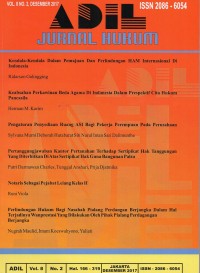 Image of Adil: jurnal hukum