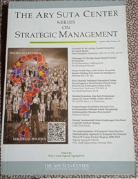 The Ary Suta Center series on Strategic Management April 2020 Vol. 49