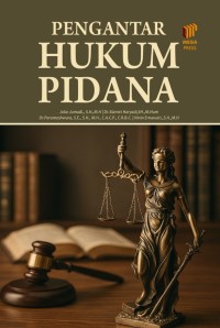 Image of Pengantar hukum pidana