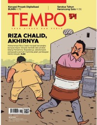 Tempo 21 - 27 Juli 2025 : Riza Chalid Akhirnya
