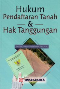 Hukum pendaftaran tanah dan hak tanggungan